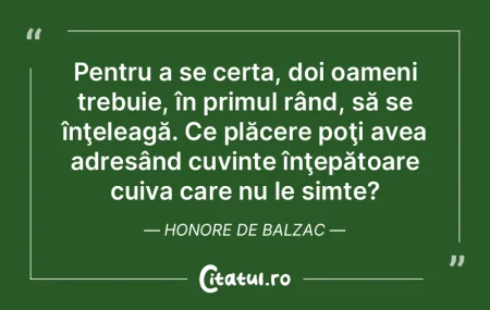 Pentru a se certa, doi oameni trebuie, Ã... Pentru a se certa, doi oameni trebuie, Ã...