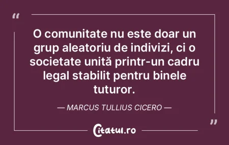 O comunitate nu este doar un grup aleato... O comunitate nu este doar un grup aleato...