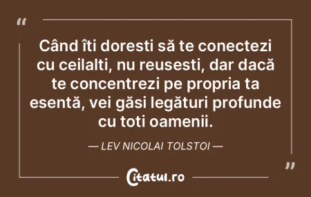 Când îți dorești să te conectezi cu... Când îți dorești să te conectezi cu...