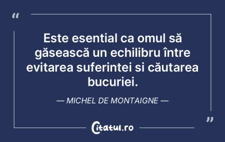 Este esențial ca omul să găsească un... Este esențial ca omul să găsească un...