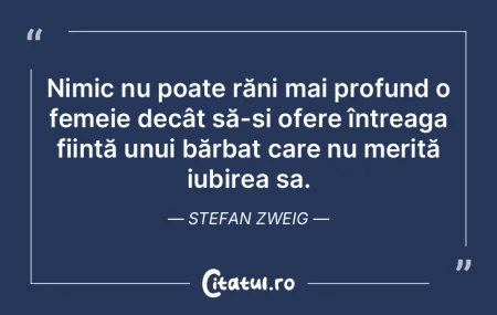 Nimic nu poate răni mai profund o femei... Nimic nu poate răni mai profund o femei...