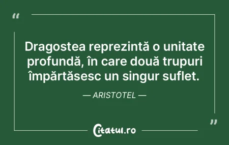 Dragostea reprezintă o unitate profundÄ... Dragostea reprezintă o unitate profundÄ...
