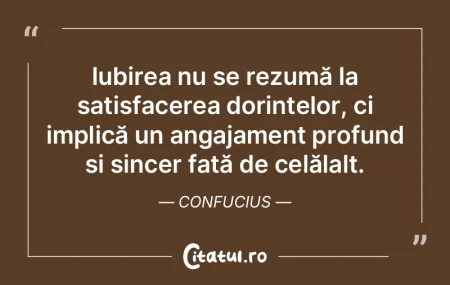 Iubirea nu se rezumă la satisfacerea do... Iubirea nu se rezumă la satisfacerea do...