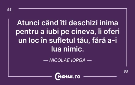 Atunci când îți deschizi inima pentru... Atunci când îți deschizi inima pentru...