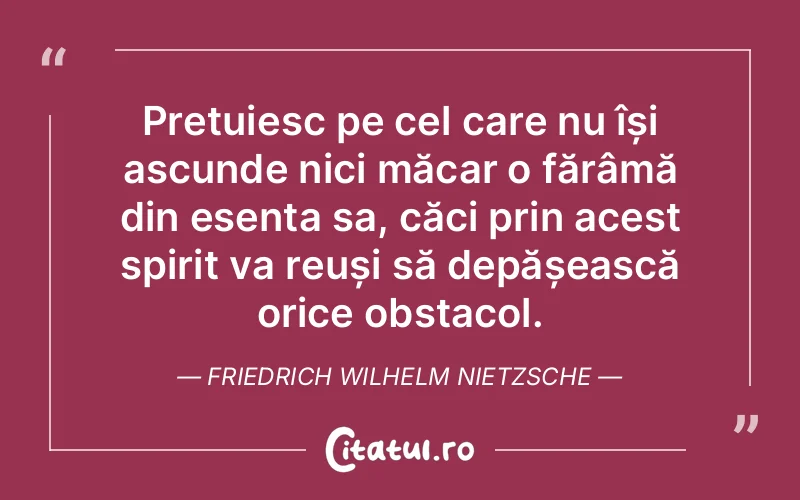Citat Friedrich Wilhelm Nietzsche - citate spiritualitate