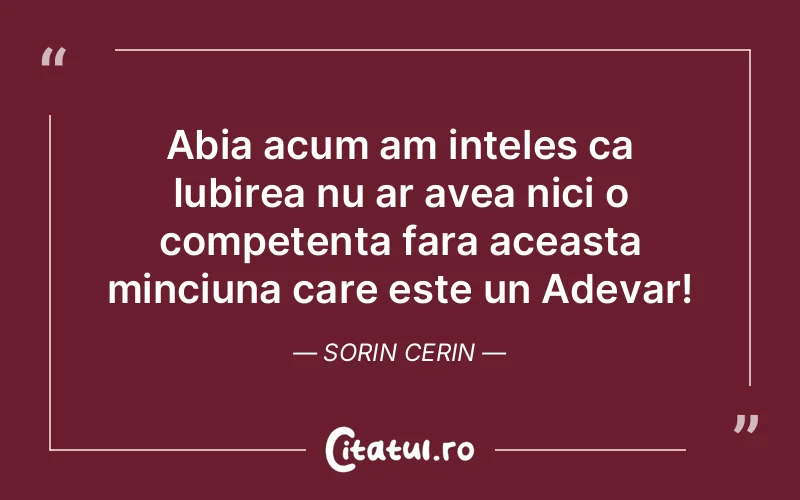 Citat Sorin Cerin - citate spiritualitate