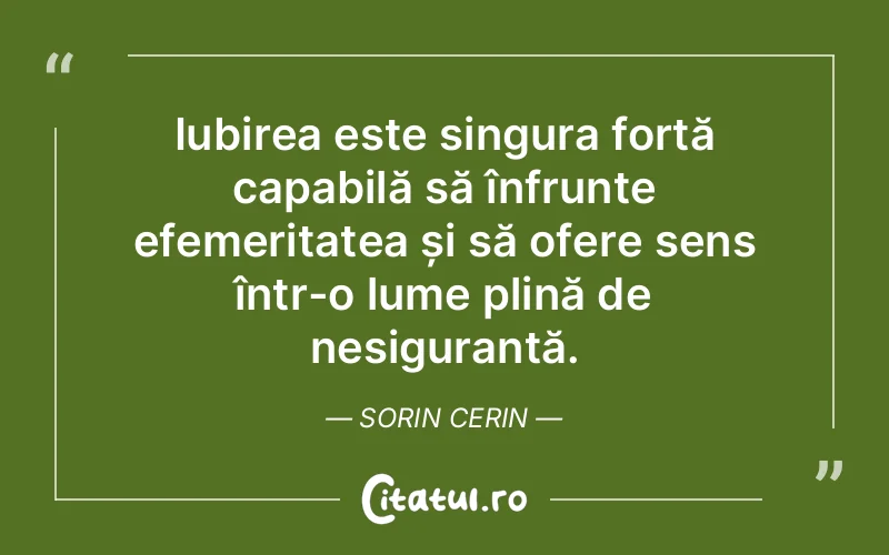 Citat Sorin Cerin - citate spiritualitate