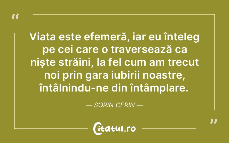 Citat Sorin Cerin - citate spiritualitate