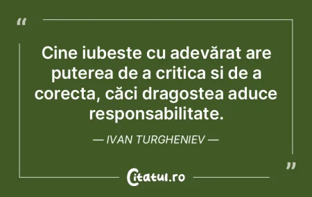 Cine iubește cu adevărat are puterea d...
