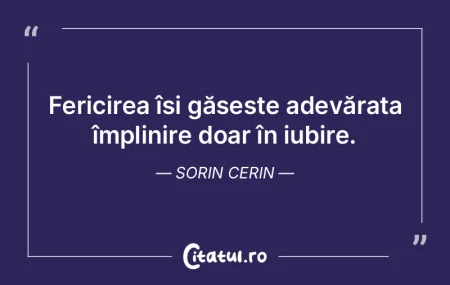 Fericirea își găsește adevărata îm... Fericirea își găsește adevărata îm...