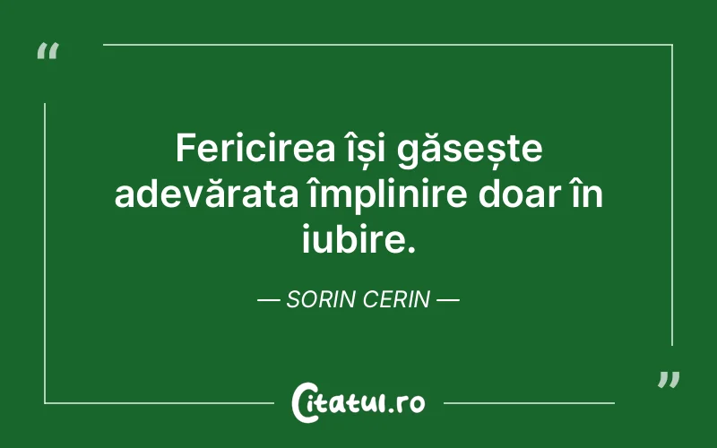 Citat Sorin Cerin - citate spiritualitate