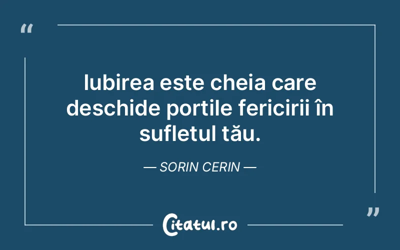 Citat Sorin Cerin - citate spiritualitate