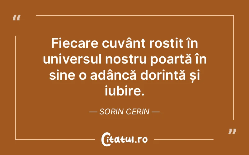 Citat Sorin Cerin - citate spiritualitate