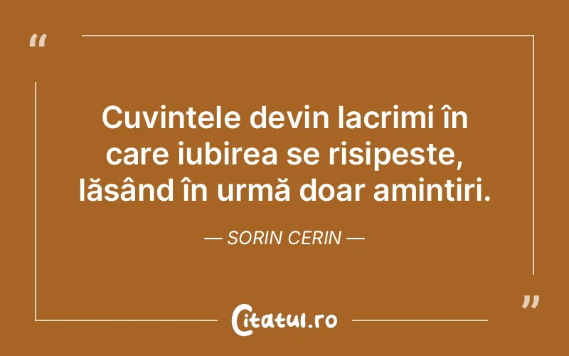 Citat Sorin Cerin - citate spiritualitate