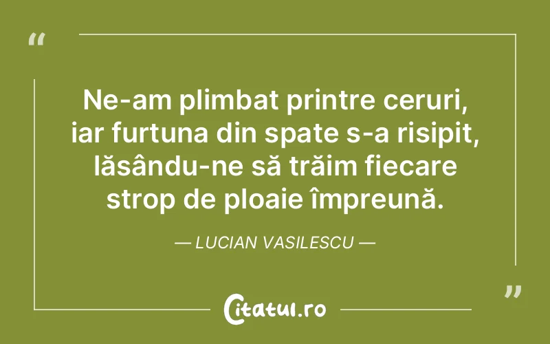 Citat Lucian Vasilescu - citate spiritualitate