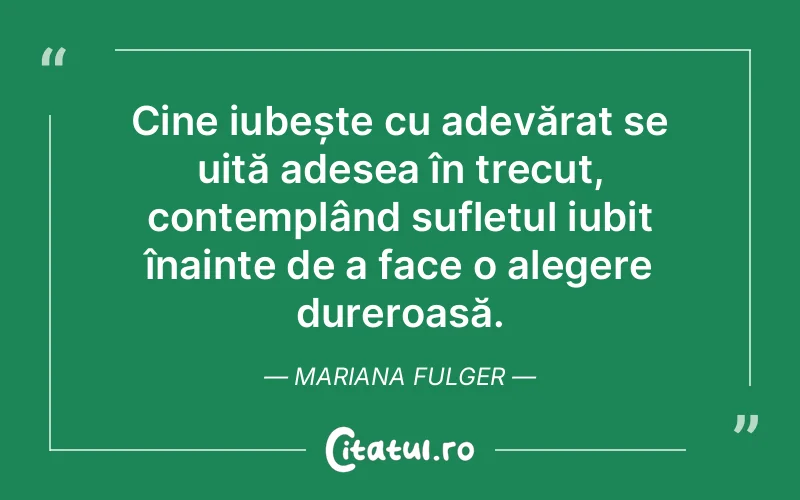 Citat Mariana Fulger - citate spiritualitate