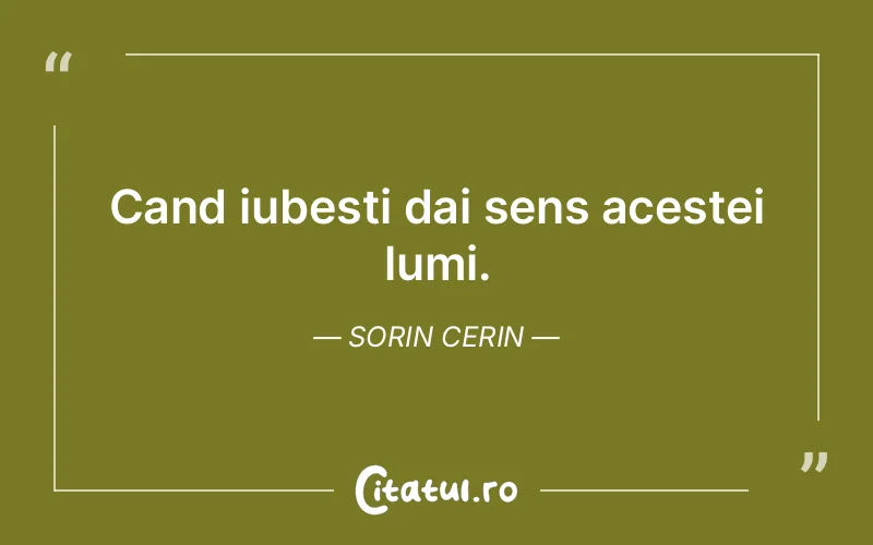 Citat Sorin Cerin - citate spiritualitate