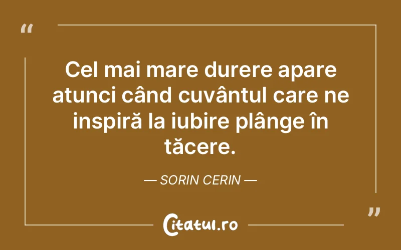 Citat Sorin Cerin - citate spiritualitate