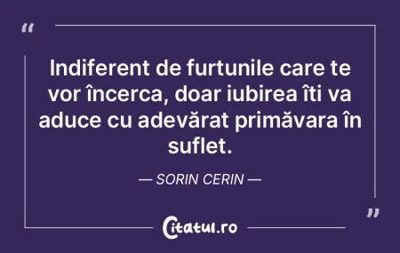 Indiferent de furtunile care te vor înc... Indiferent de furtunile care te vor înc...