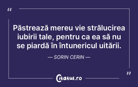 Păstrează mereu vie strălucirea iubir... Păstrează mereu vie strălucirea iubir...