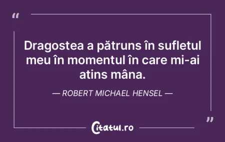 Dragostea a pătruns în sufletul meu î... Dragostea a pătruns în sufletul meu î...