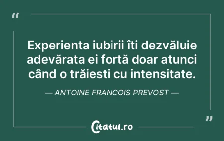 Experiența iubirii îți dezvăluie ade... Experiența iubirii îți dezvăluie ade...