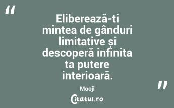 Eliberează-ți mintea de gânduri limitative și descoperă infinita ta putere interioară. Mooji...
