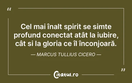 Cel mai înalt spirit se simte profund c... Cel mai înalt spirit se simte profund c...