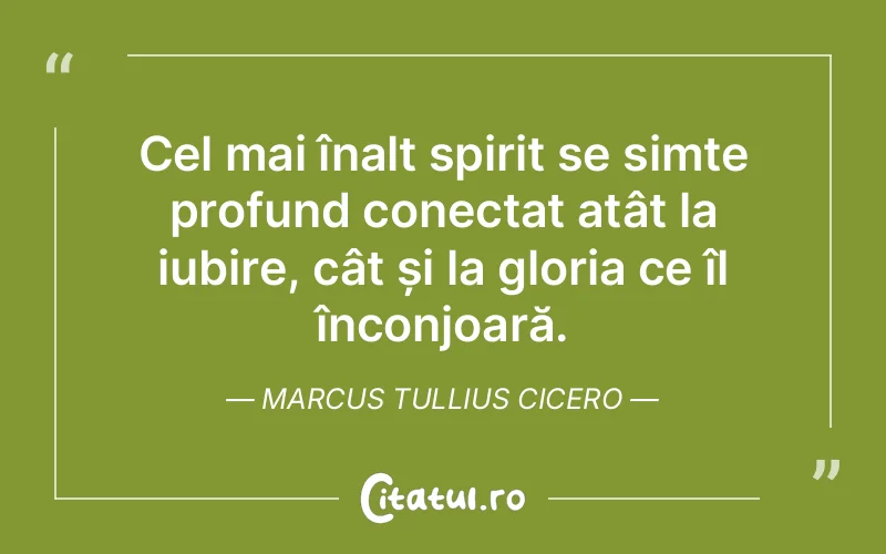 Citat Marcus Tullius Cicero - citate spiritualitate