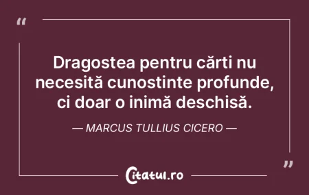 Dragostea pentru cărți nu necesită cu... Dragostea pentru cărți nu necesită cu...