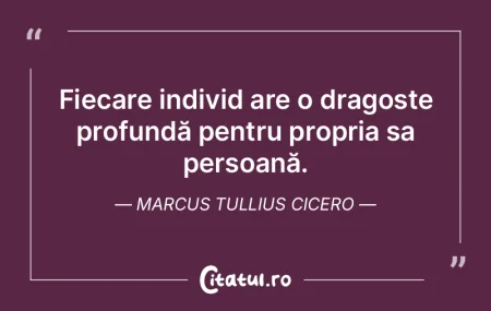 Fiecare individ are o dragoste profundă... Fiecare individ are o dragoste profundă...