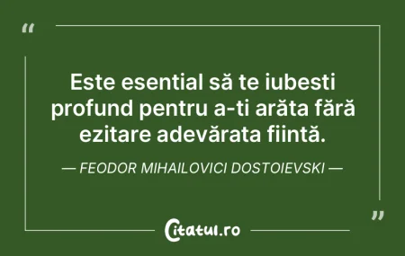 Este esențial să te iubești profund p... Este esențial să te iubești profund p...