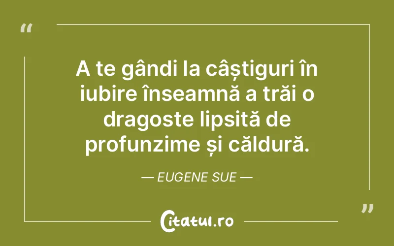 Citat Eugene Sue - citate spiritualitate
