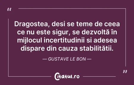 Dragostea, deși se teme de ceea ce nu e... Dragostea, deși se teme de ceea ce nu e...