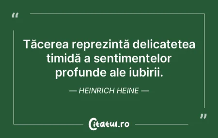 Tăcerea reprezintă delicateÈ›ea timidÄ... Tăcerea reprezintă delicateÈ›ea timidÄ...