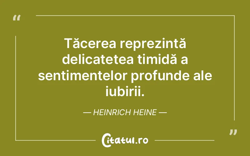 Citat Heinrich Heine - citate spiritualitate