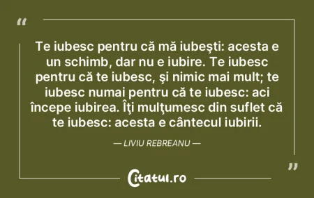 Te iubesc pentru că mă iubeşti: acest... Te iubesc pentru că mă iubeşti: acest...