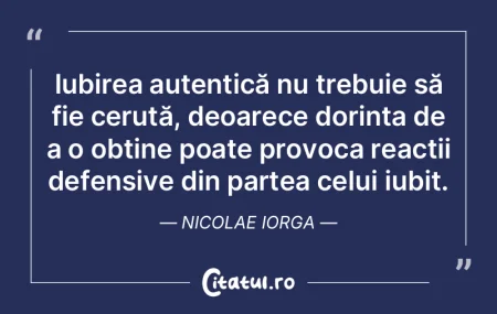 Iubirea autentică nu trebuie să fie ce... Iubirea autentică nu trebuie să fie ce...