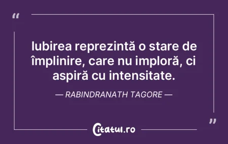 Iubirea reprezintă o stare de împlinir... Iubirea reprezintă o stare de împlinir...