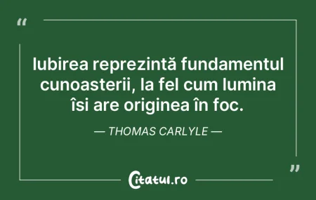 Iubirea reprezintă fundamentul cunoașt... Iubirea reprezintă fundamentul cunoașt...
