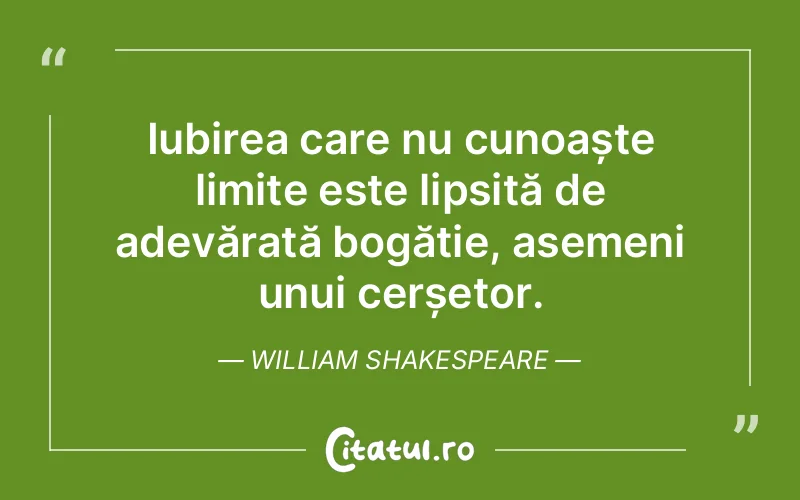 Citat William Shakespeare - citate spiritualitate