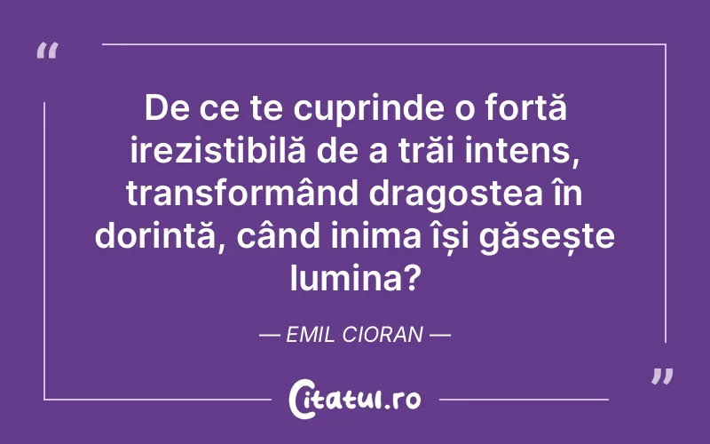 Citat Emil Cioran - citate spiritualitate