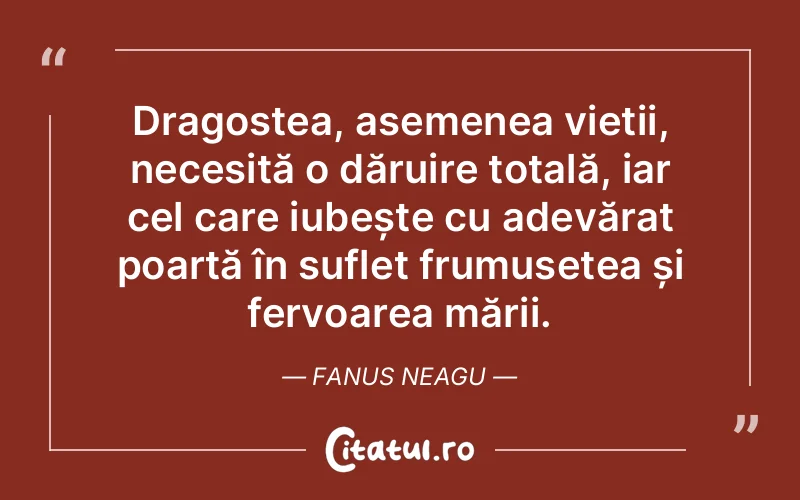 Citat Fanus Neagu - citate spiritualitate