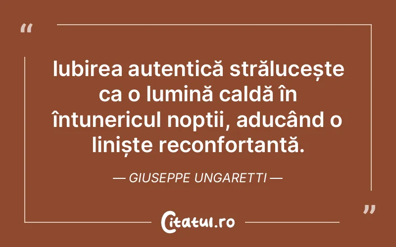 Citat Giuseppe Ungaretti - citate spiritualitate