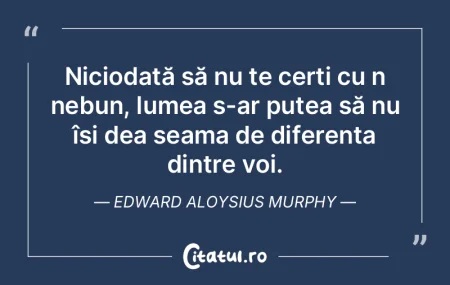 Niciodată să nu te cerți cu n nebun, ... Niciodată să nu te cerți cu n nebun, ...