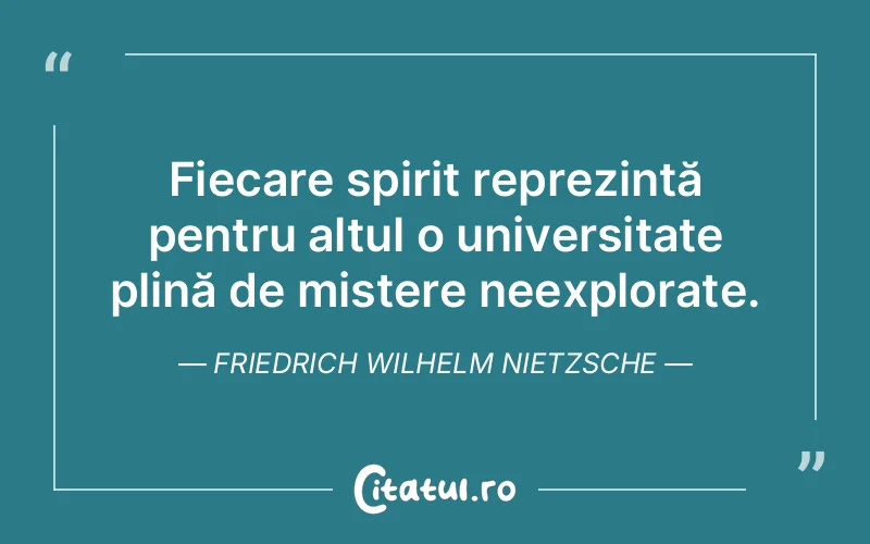 Citat Friedrich Wilhelm Nietzsche - citate spiritualitate