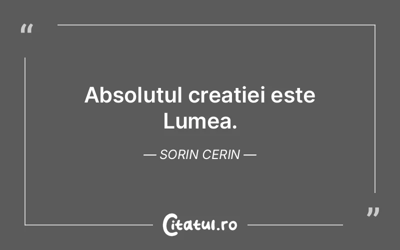 Citat Sorin Cerin - citate spiritualitate