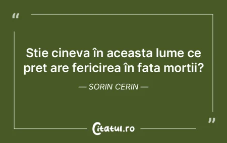 Știe cineva în aceasta lume ce preț a... Știe cineva în aceasta lume ce preț a...
