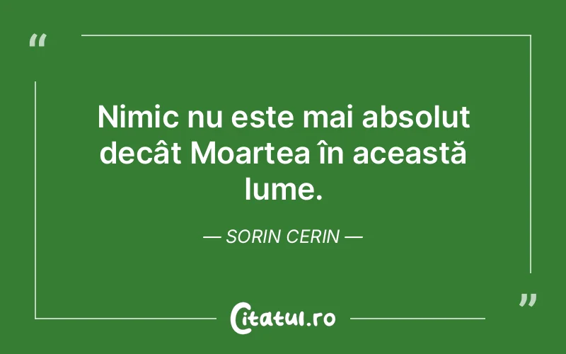 Citat Sorin Cerin - citate spiritualitate