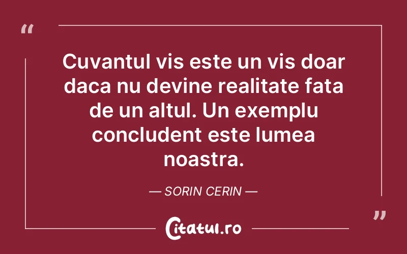 Citat Sorin Cerin - citate spiritualitate